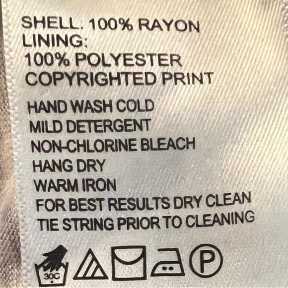 TOMMY Bahama Soft Flowy Maxi Dress, Lady’s Size XL, Preloved, Sleeveless Beads - Picture 7 of 9